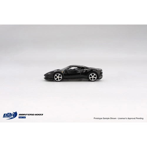 BBR 1/64 Ferrari 296 GTB Black