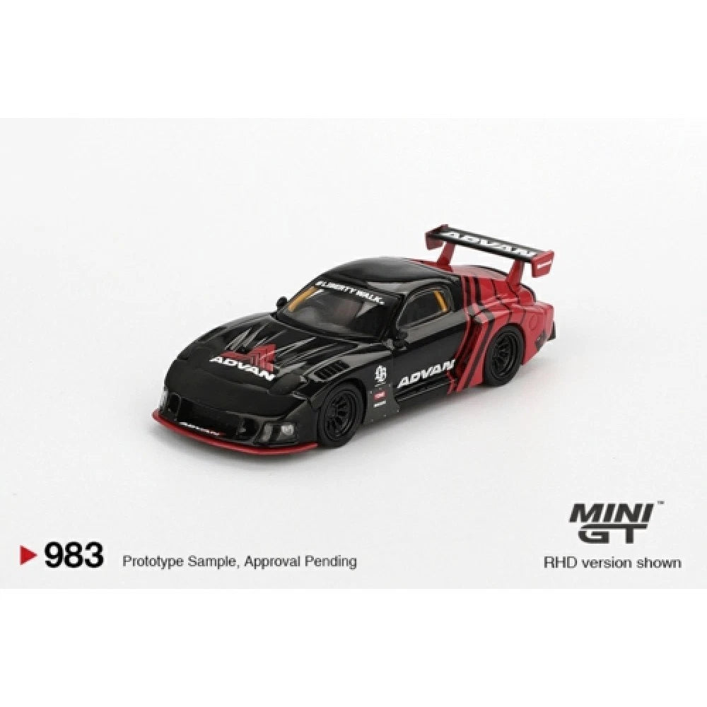 Mini GT 1/64 #983 Mazda RX7 LB Super Silhouette Advan