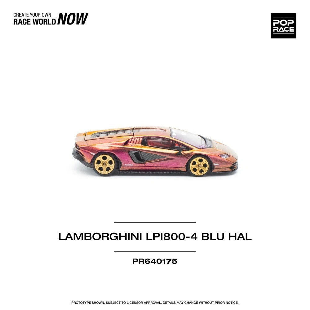 Pop Race 1/64 #175 Lamborghini Countach LPI 800