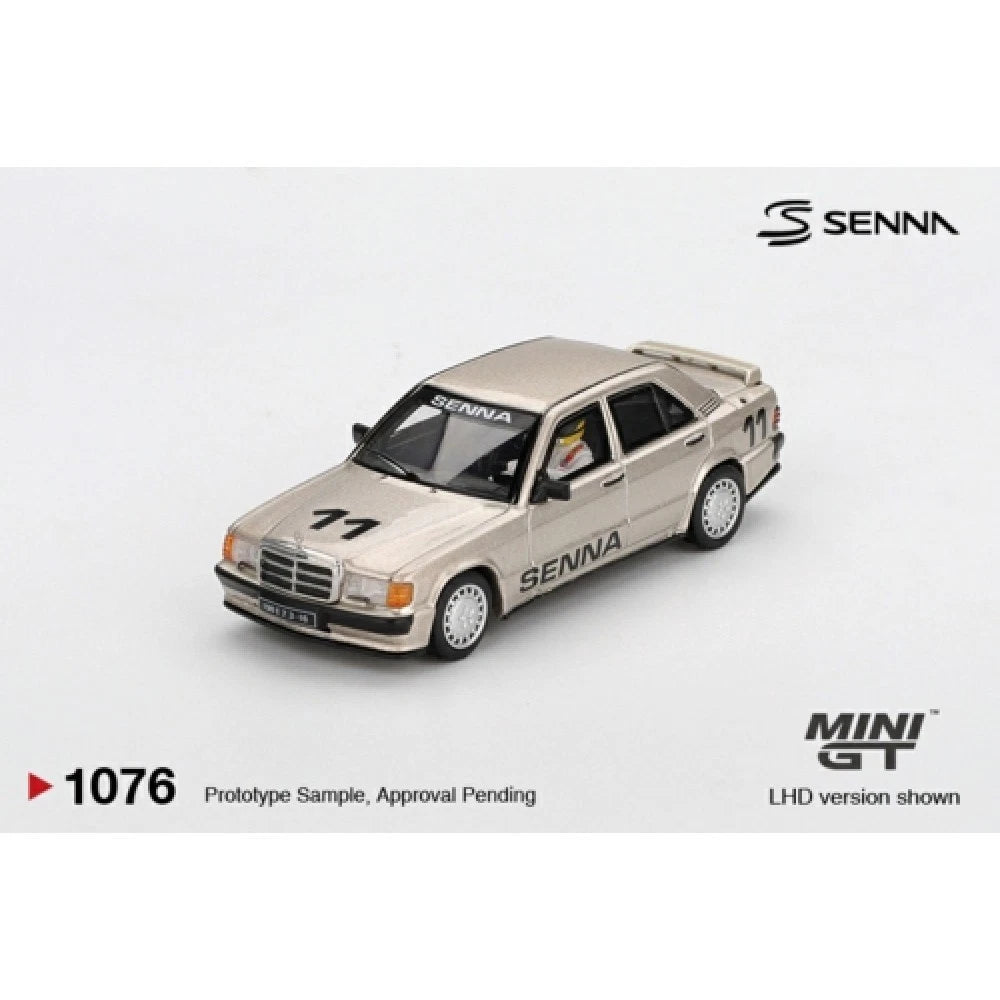 Mini GT 1/64 #1076 Mercedes Benz 190E 1984 Nurburgring Senna