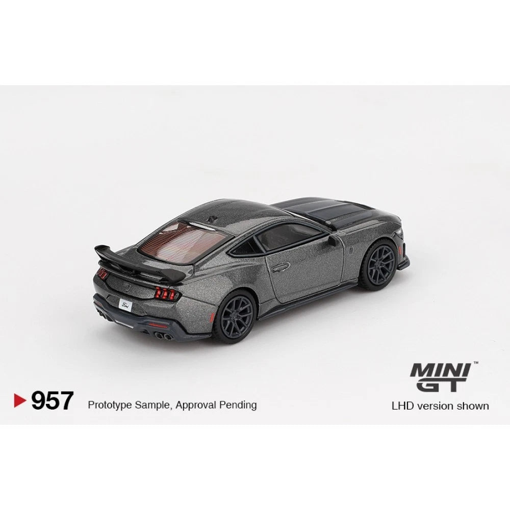 Mini GT 1/64 #957 Ford Mustang Dark Horse Gray