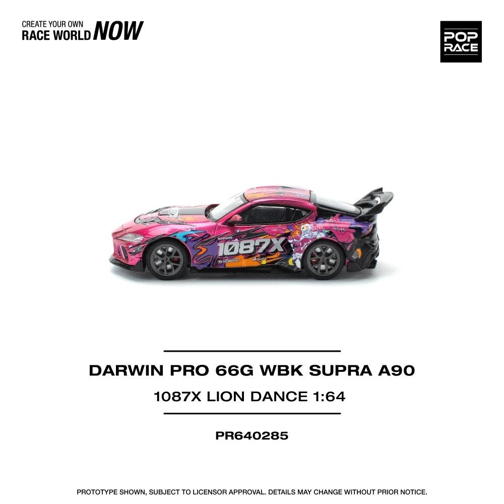 Pop Race 1/64 #285 Darwinpro 66G WBK Supra