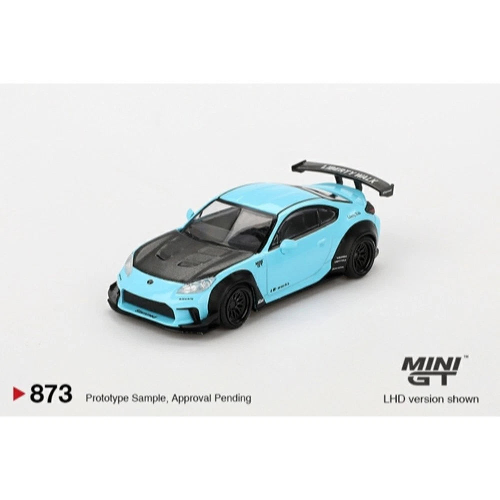 Mini GT 1/64 #873 Toyota GR86 LB Nation Blue