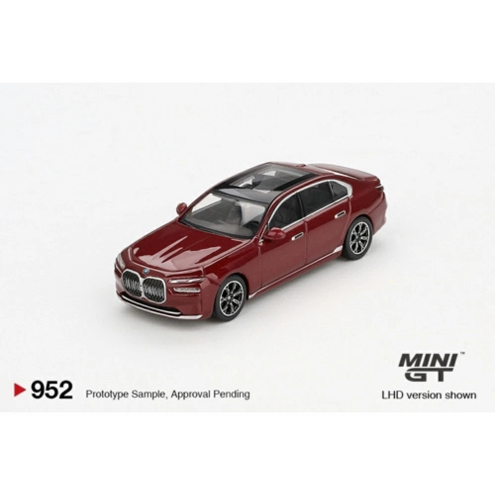 Mini GT 1/64 #952 BMW i7 xDrive60 Red
