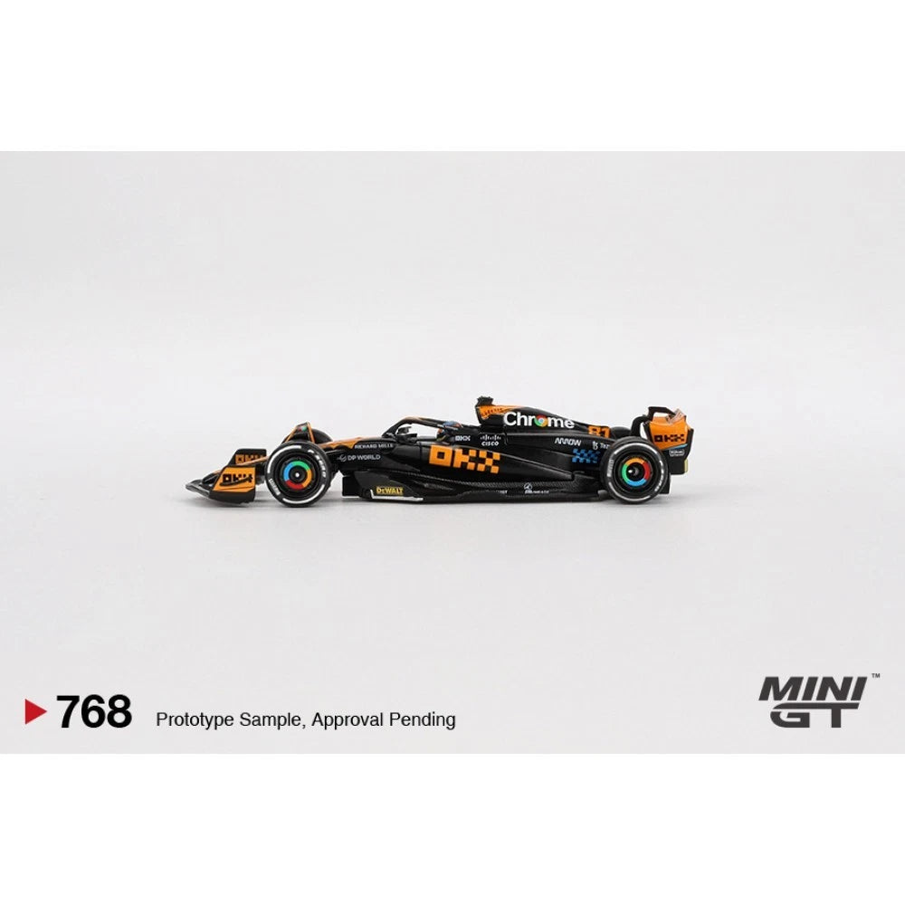 Mini GT 1/64 #768 McLAREN MCL60 #81 2023 F1 OSCAR PIASTRI
