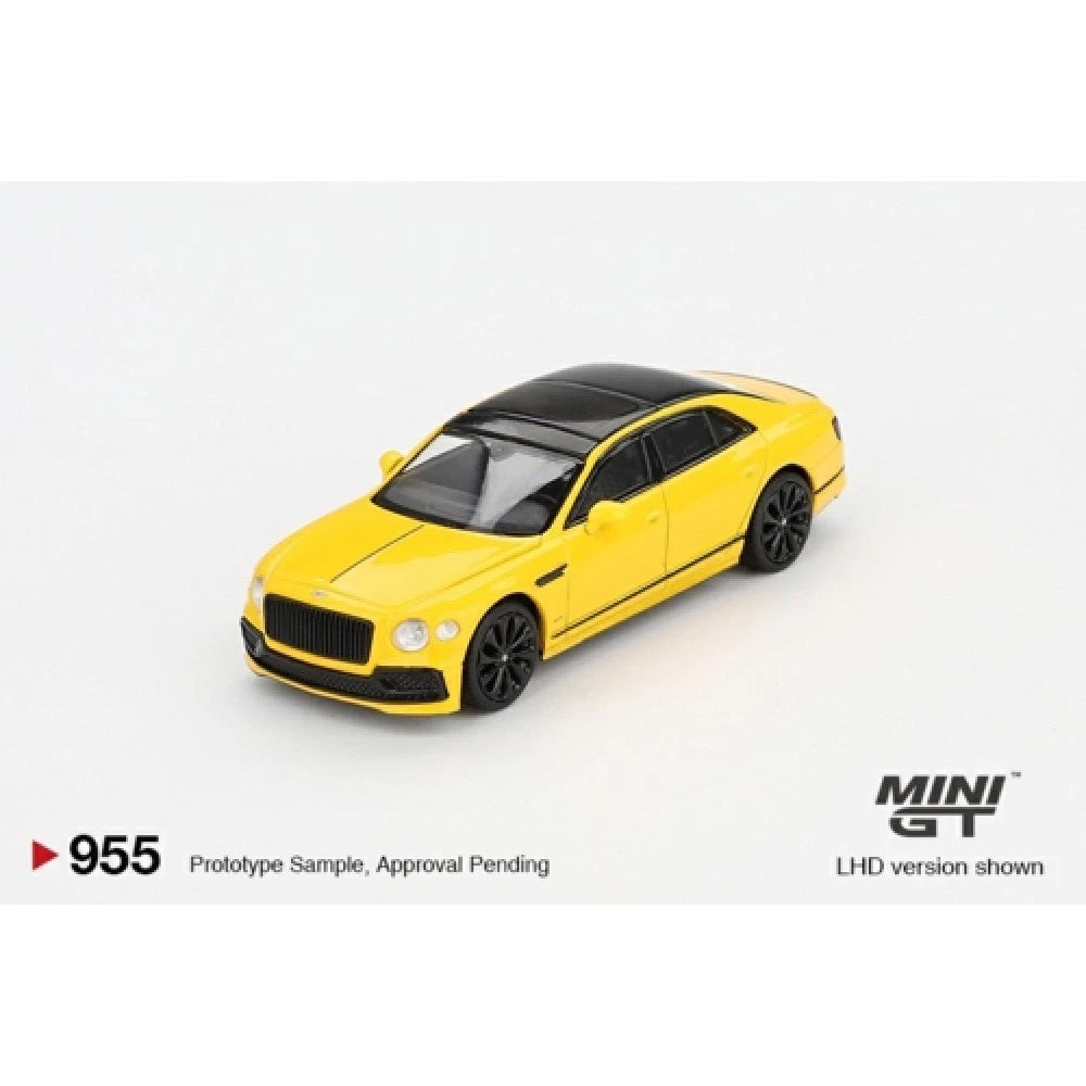 Mini GT 1/64 #955 Bentley Flying Spur Yellow
