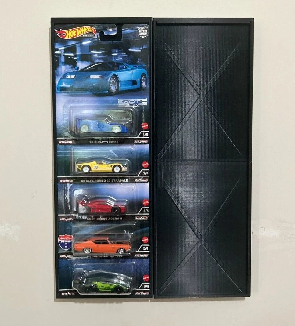 Modular Diecast 1/64 PREMIUM CARD Display Wall Shelf Toy Storage