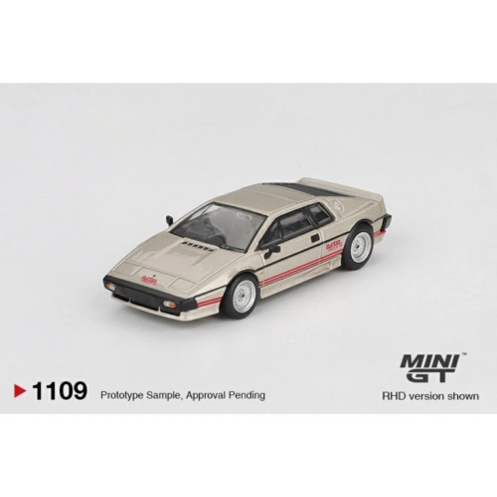 Mini GT 1/64 #1109 Lotus Esprit Turbo Silver
