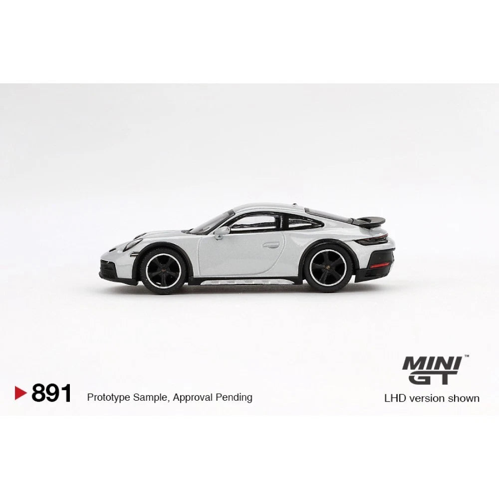 Mini GT 1/64 #891 Porsche 911 Dakar Ice Gray