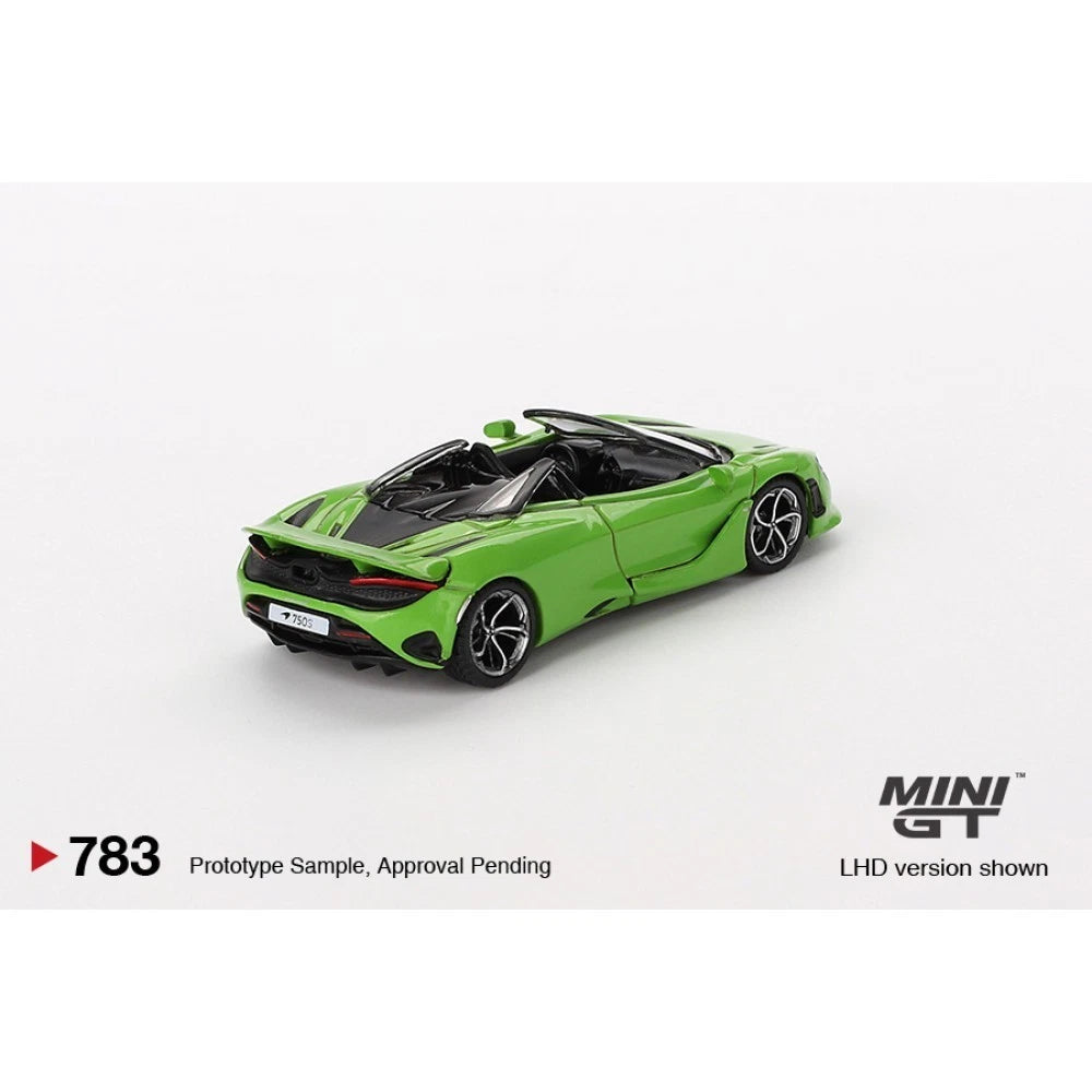 Mini GT 1/64 #783 McLaren 750S Spider Green