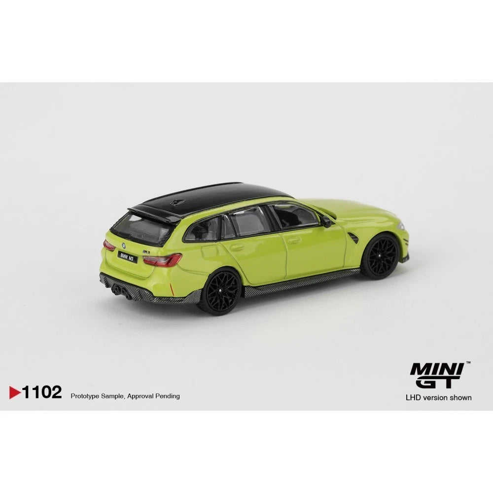 Mini GT 1/64 #1102 BMW M3 Sao Paulo Yellow