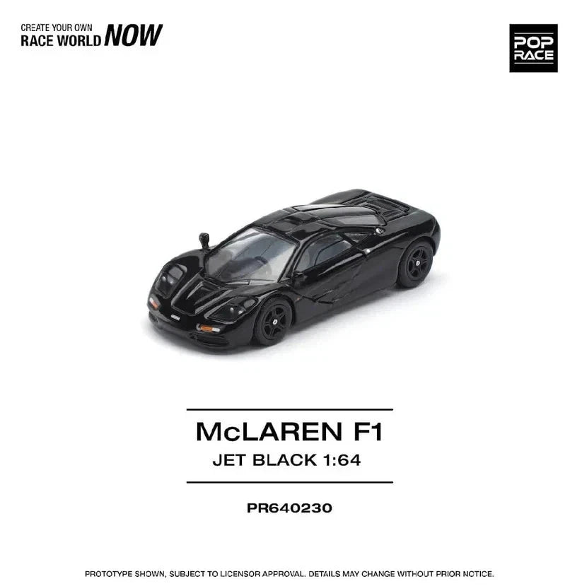 Pop Race 1/64 #230 McLaren F1 Black
