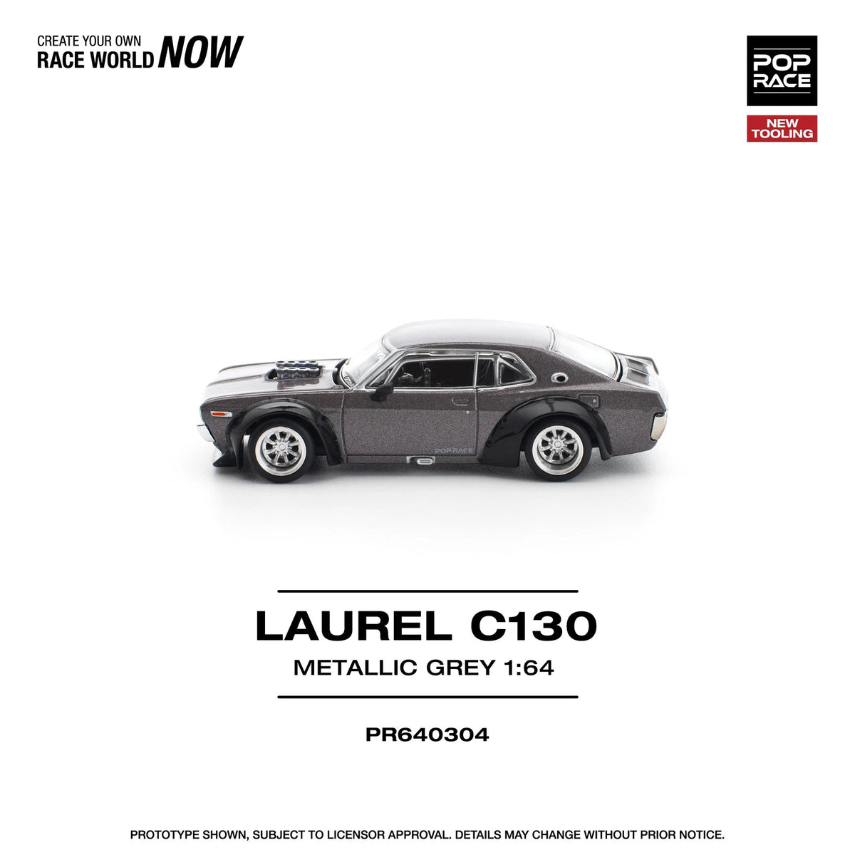Pop Race 1/64 #304 Nissan Laurel C130