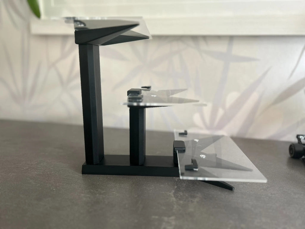 1:24 Diecast Car 3 Tier Stand Acrylic Display Shelf Toy Storage