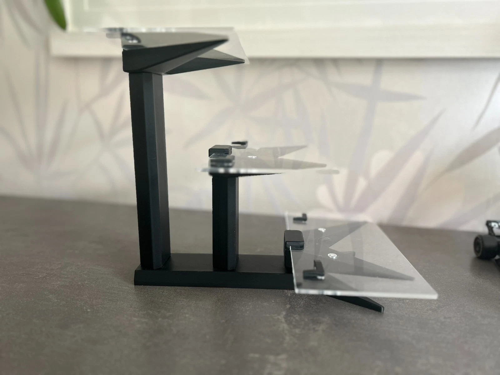 1:24 Diecast Car 3 Tier Stand Acrylic Display Shelf Toy Storage