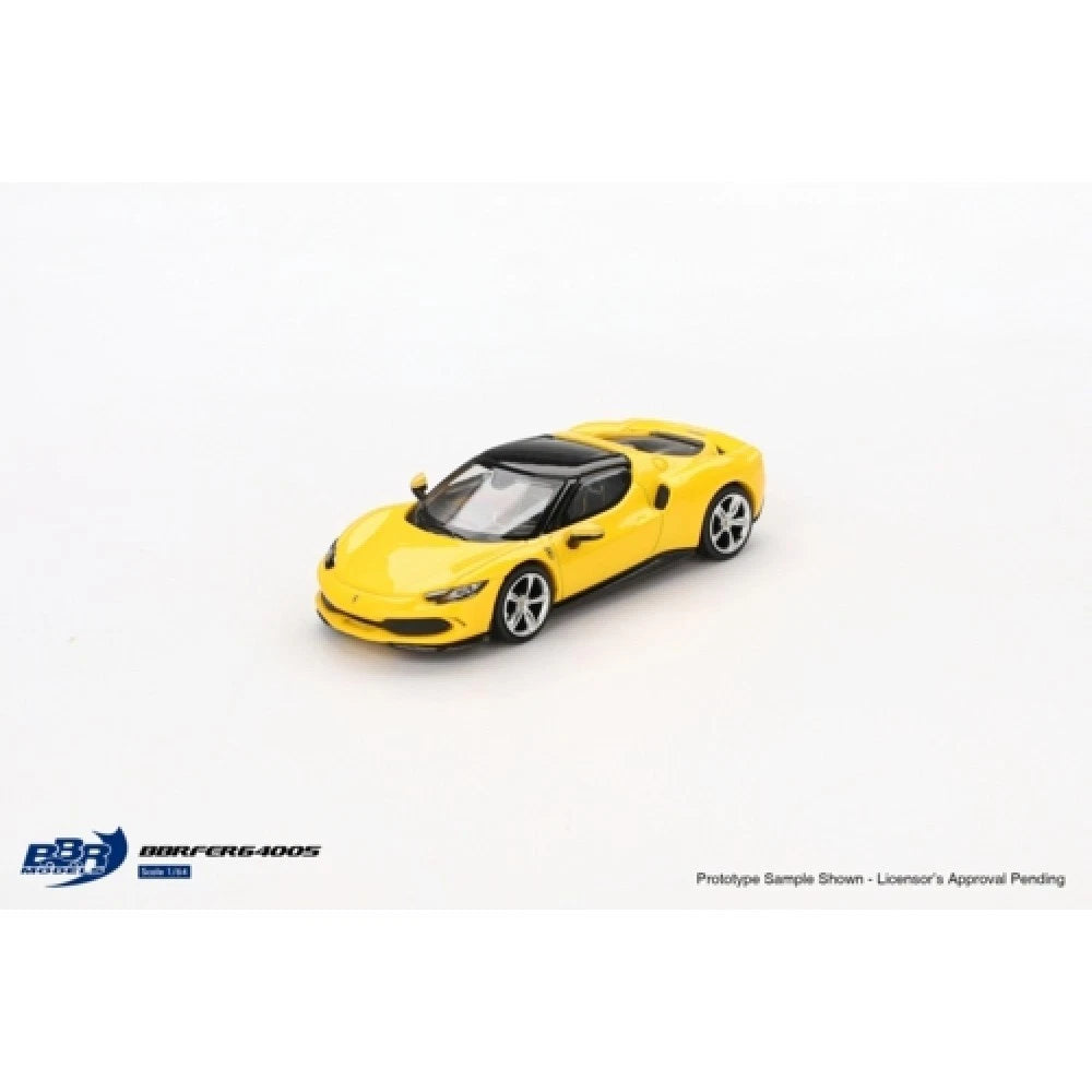 BBR 1/64 Ferrari 296 GTB Yellow