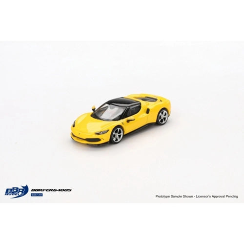 BBR 1/64 Ferrari 296 GTB Yellow