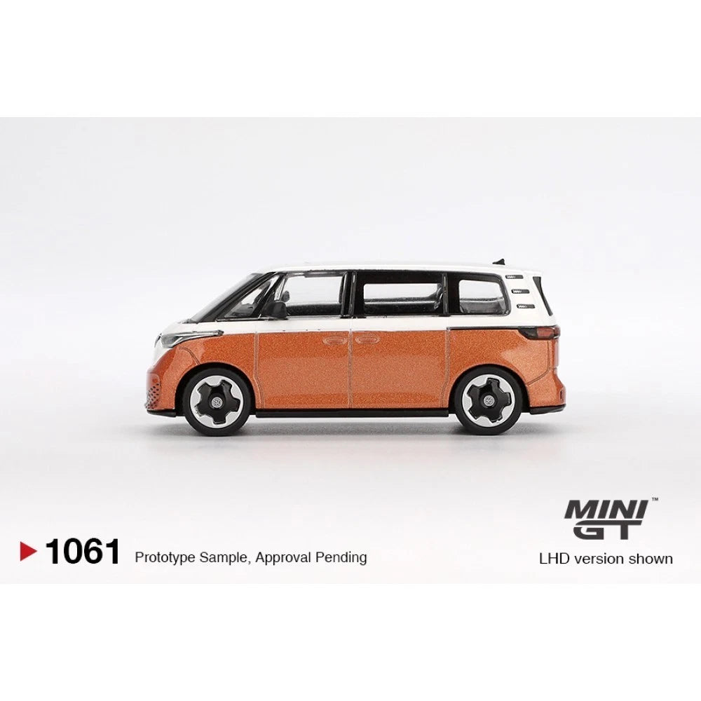 Mini GT 1/64 #1061 Volkswagen VW ID Buzz Orange