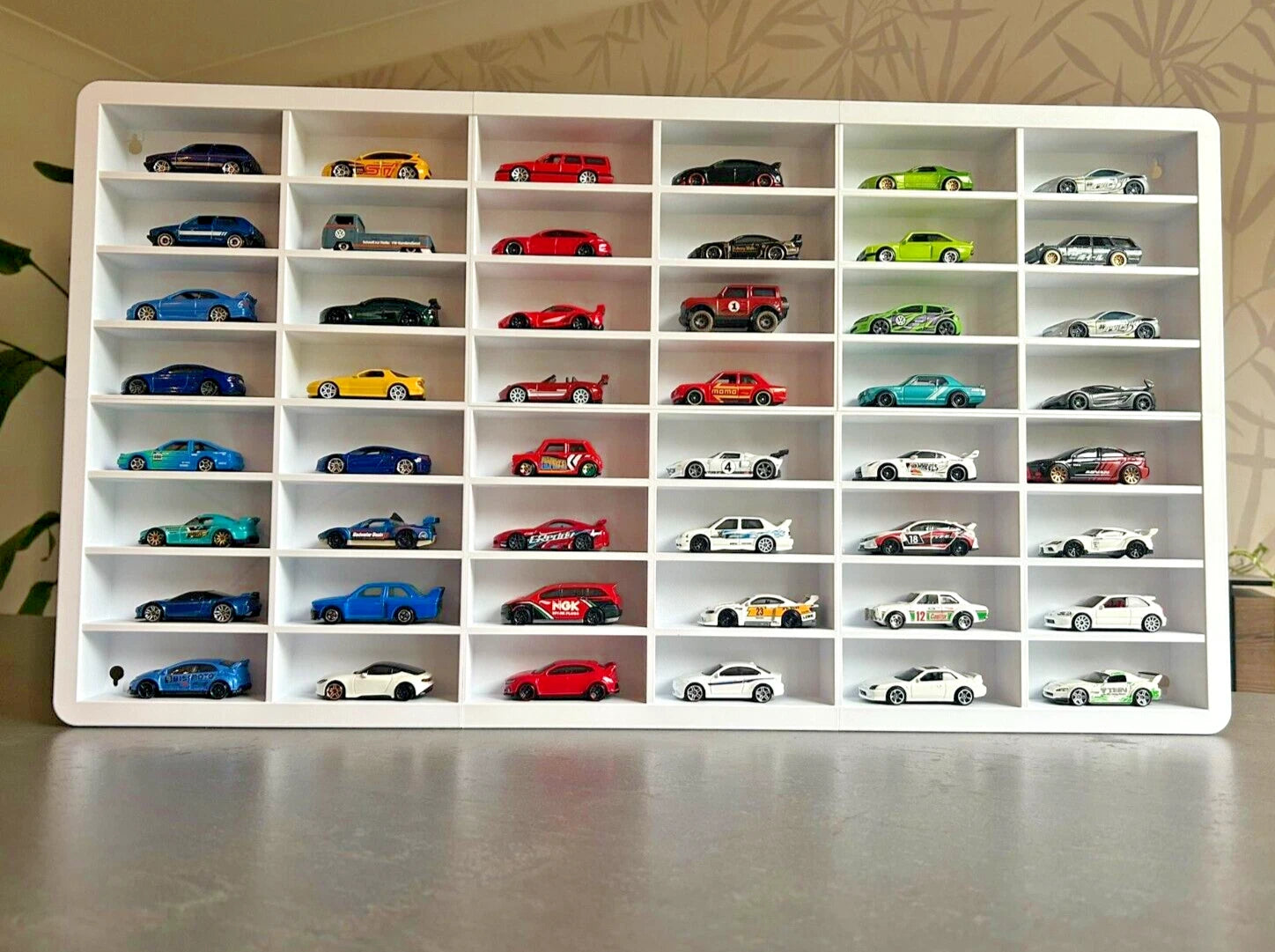 Share 48 Car Model Display Cabinet for Diecast Car 1/64