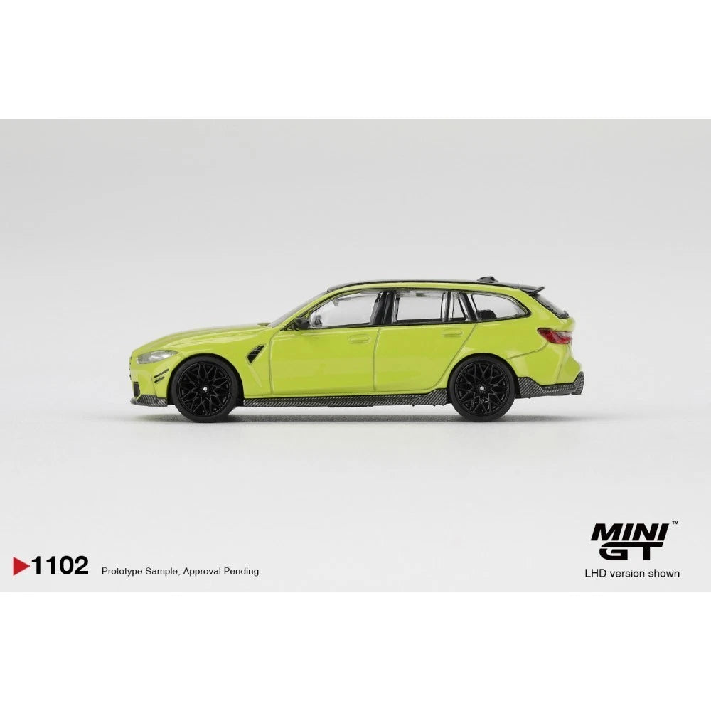 Mini GT 1/64 #1102 BMW M3 Sao Paulo Yellow