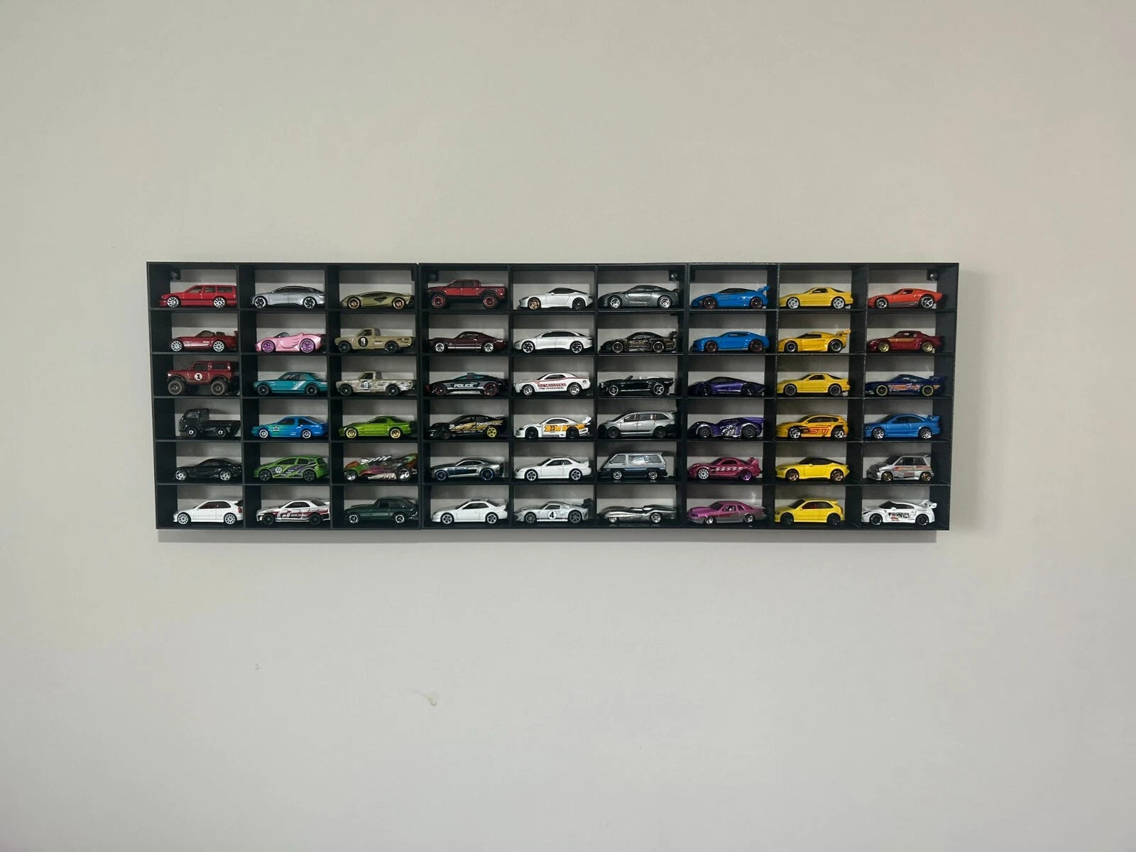 Modular 1:64 18 Diecast Car Wall Display Shelf Toy Storage