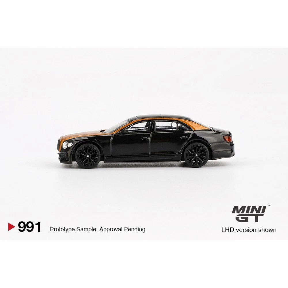 Mini GT 1/64 #991 Bentley Flying Spur Orange Flame