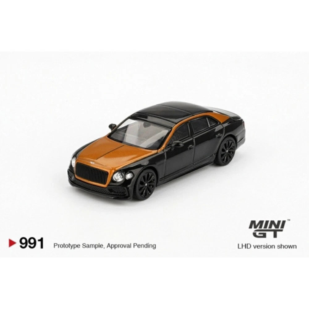 Mini GT 1/64 #991 Bentley Flying Spur Orange Flame