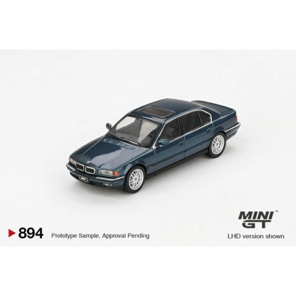 Mini GT 1/64 #894 BMW 750IL Blue