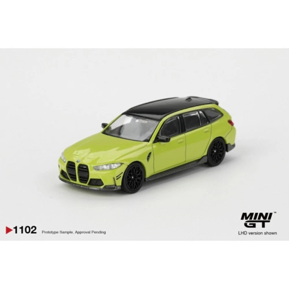 Mini GT 1/64 #1102 BMW M3 Sao Paulo Yellow