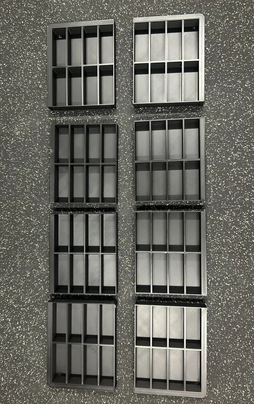 1/64 Diecast Cars 64 VERTICAL Car Model Display Cabinet