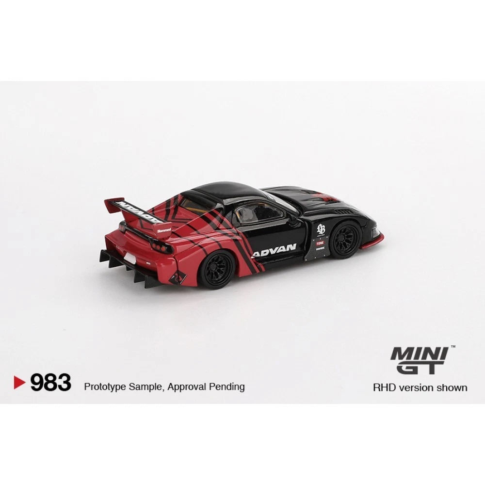 Mini GT 1/64 #983 Mazda RX7 LB Super Silhouette Advan