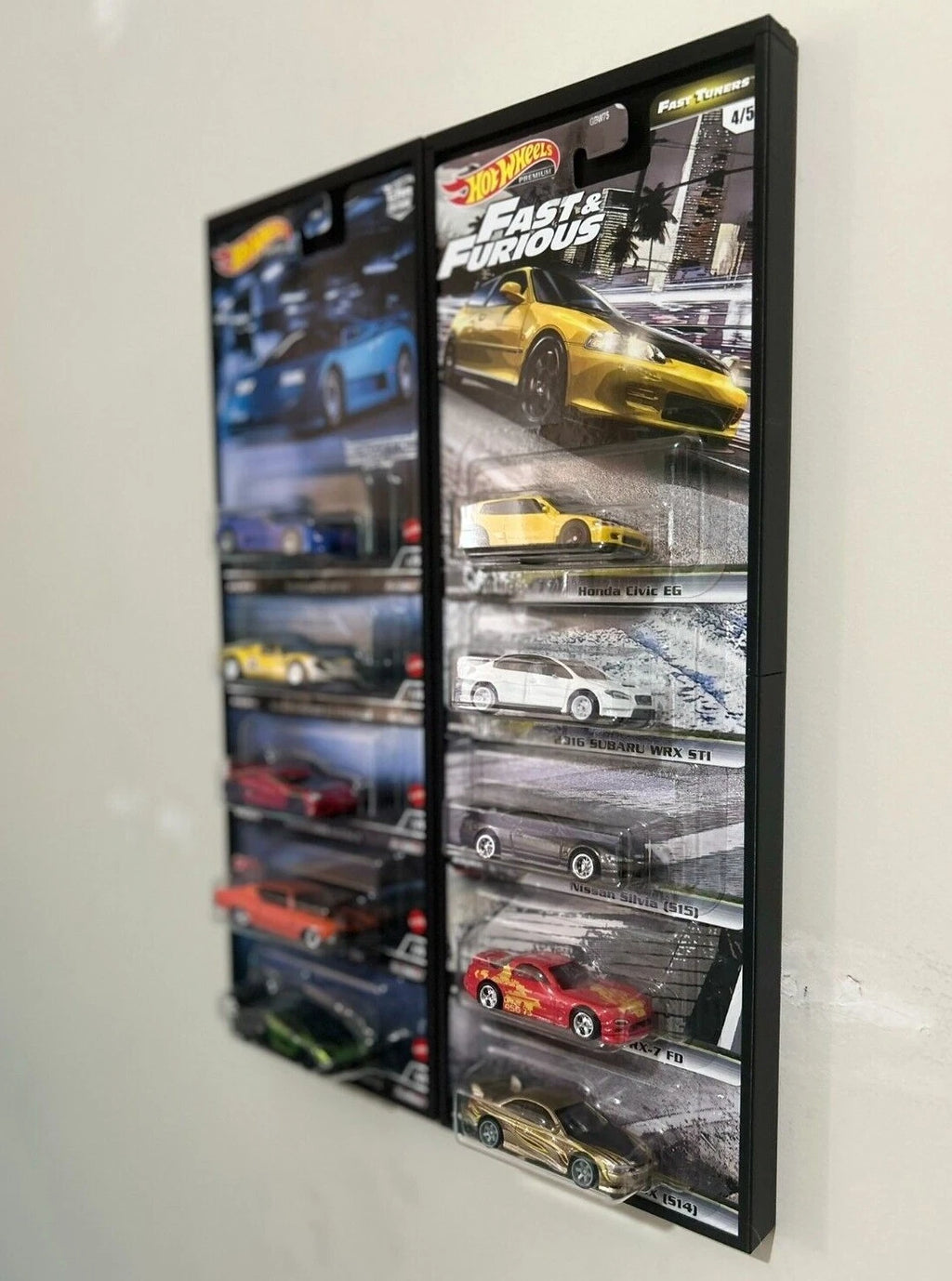Modular Diecast 1/64 PREMIUM CARD Display Wall Shelf Toy Storage