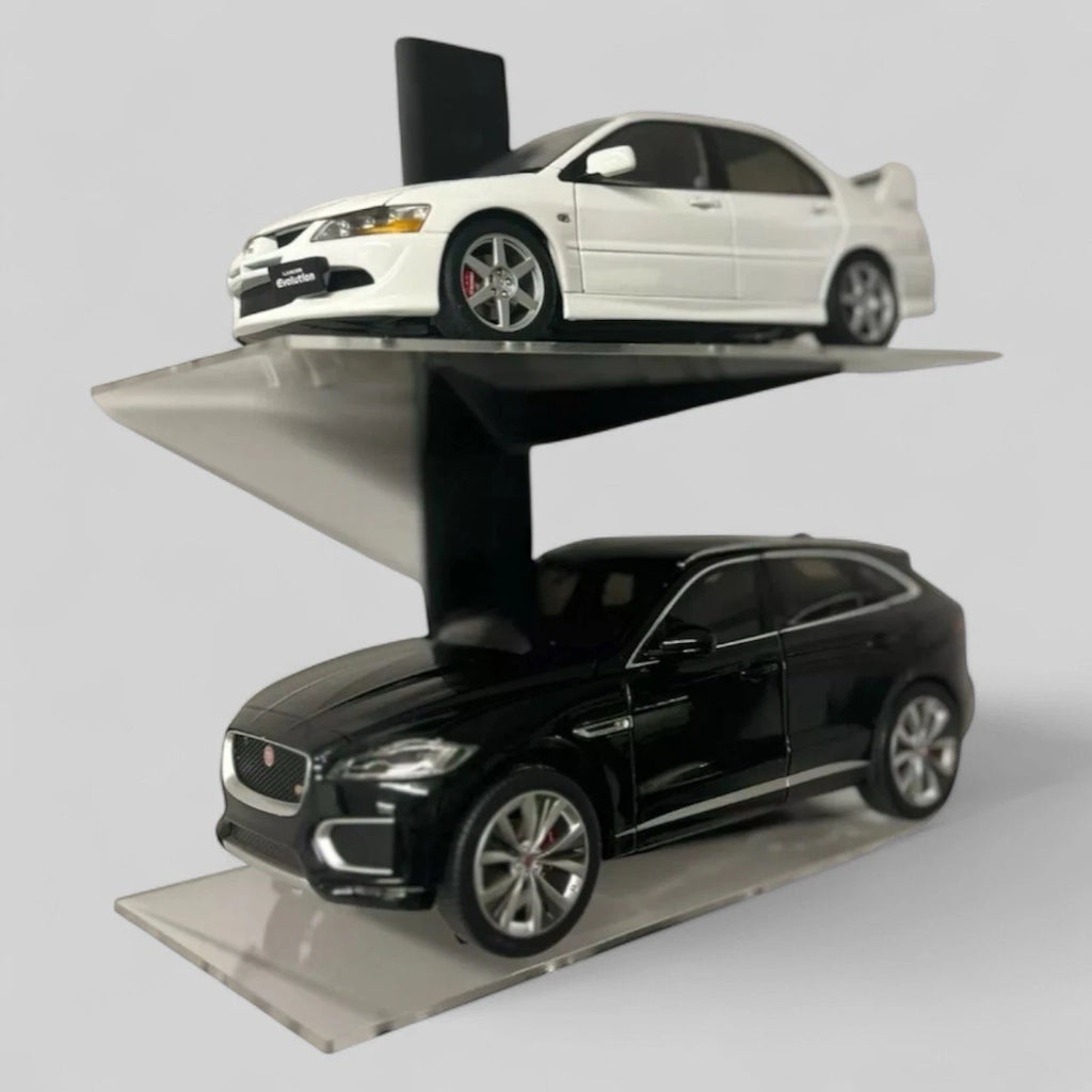 STACKABLE 1:18 DIECAST Car Wall Mounted ACRYLIC Display Shelf Toy Storage