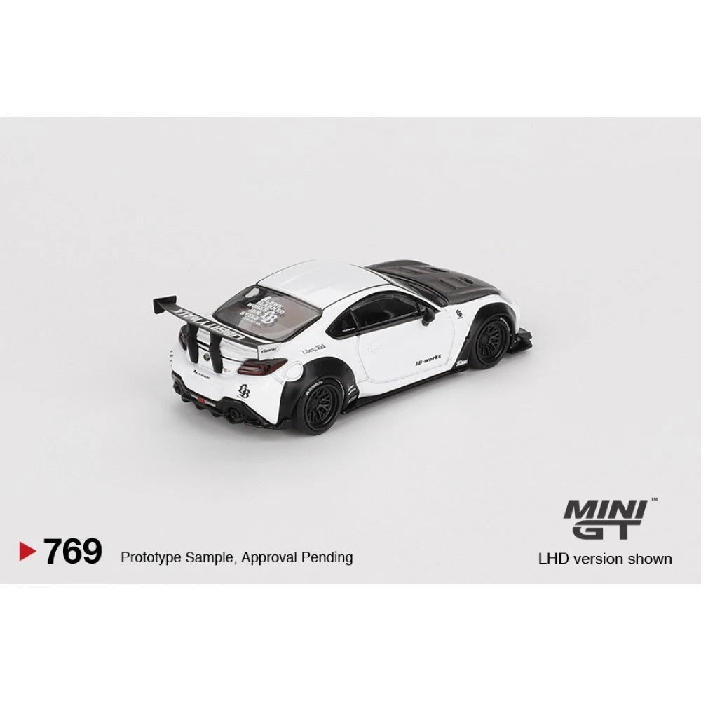 Mini GT 1/64 #769 Toyota GR86 LB Nation White