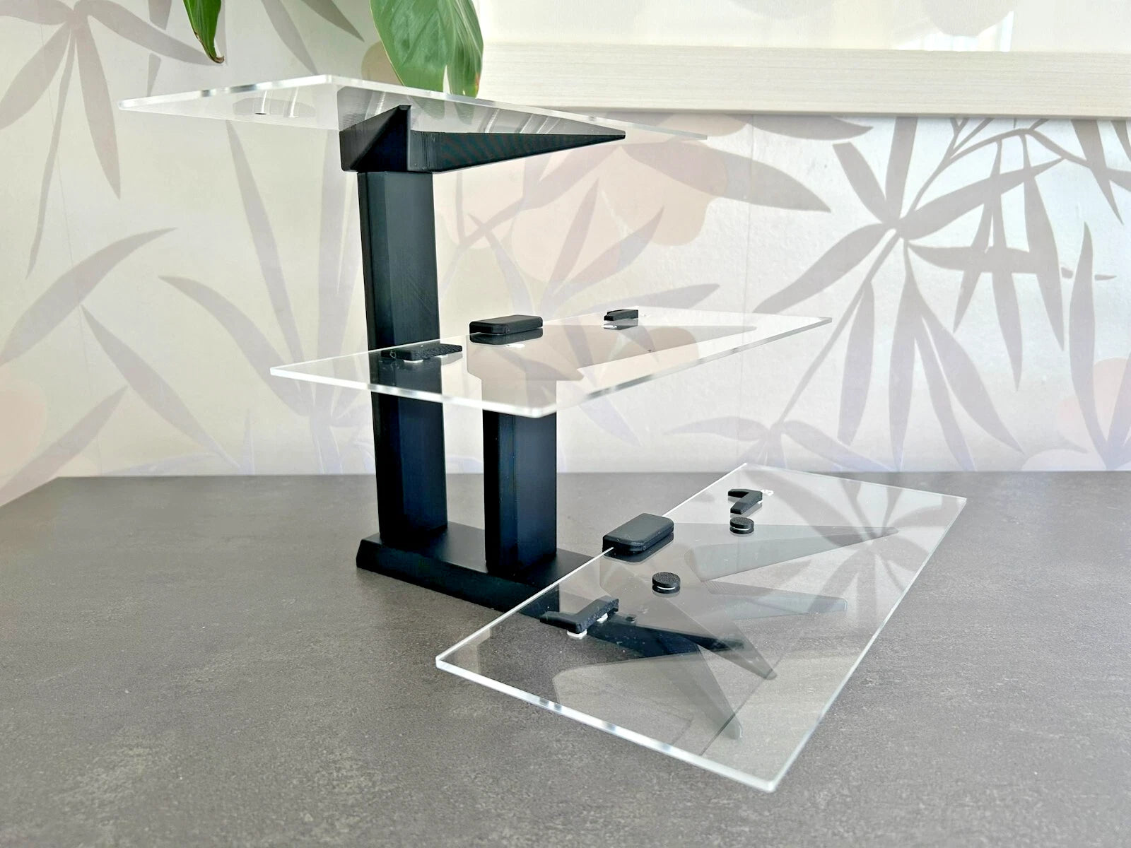 1:18 Diecast Car 3 Tier Stand Acrylic Display Shelf Toy Storage