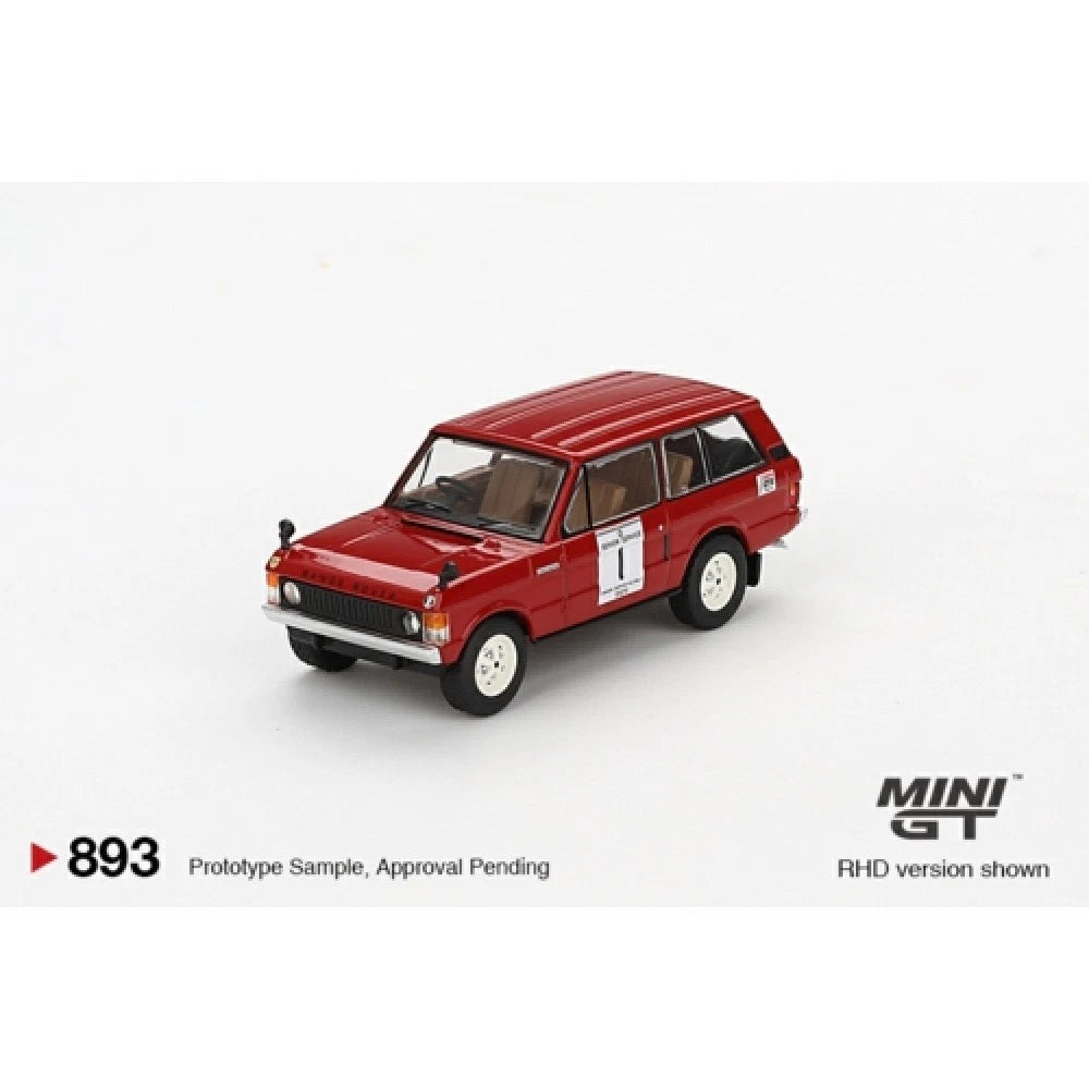 Mini GT 1/64 #893 RANGE ROVER 1971 RED