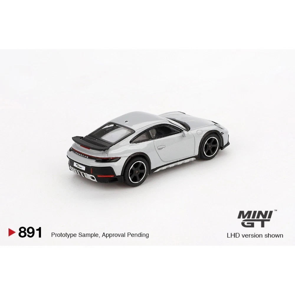 Mini GT 1/64 #891 Porsche 911 Dakar Ice Gray