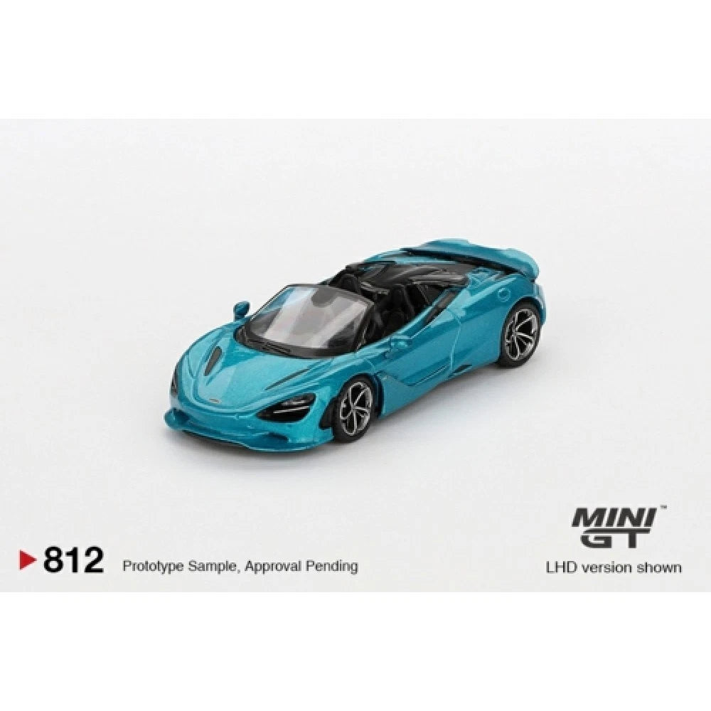 Mini GT 1/64 #812 McLaren 750S Spider Blue
