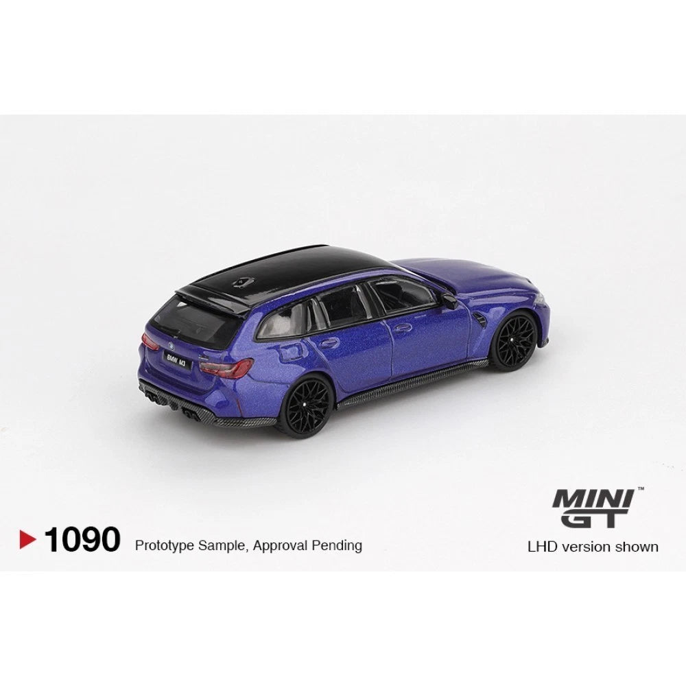 Mini GT 1/64 #1090 BMW M3 Competition Touring Blue