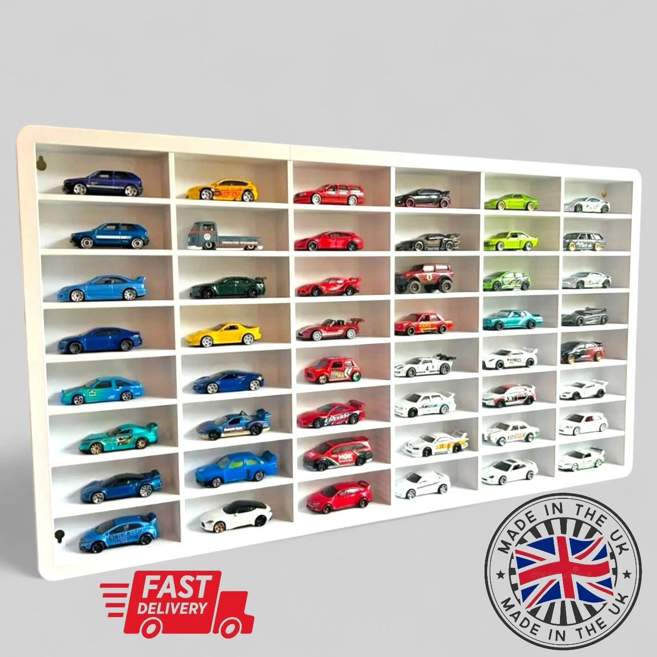 Share 48 Car Model Display Cabinet for Diecast Car 1/64