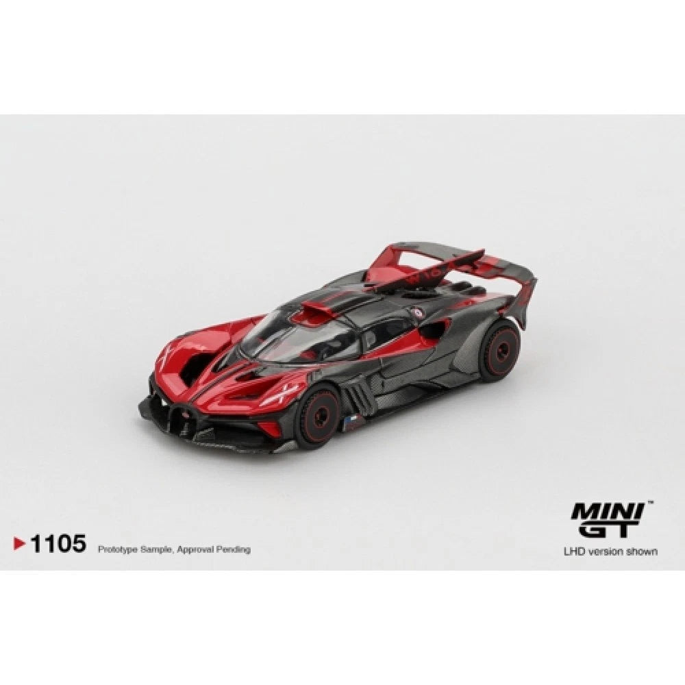 Mini GT 1/64 #1105 Bugatti Bolide Red