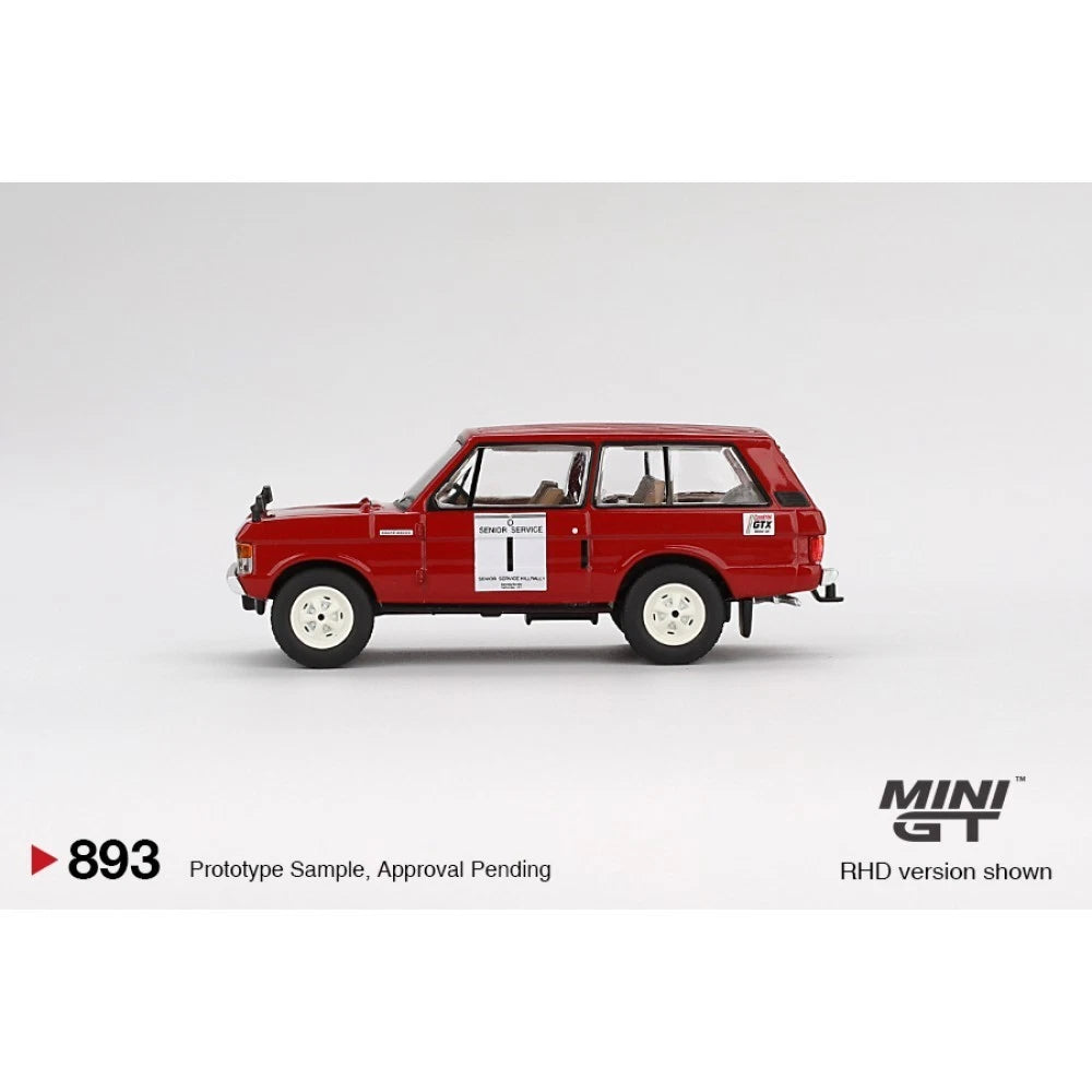 Mini GT 1/64 #893 RANGE ROVER 1971 RED