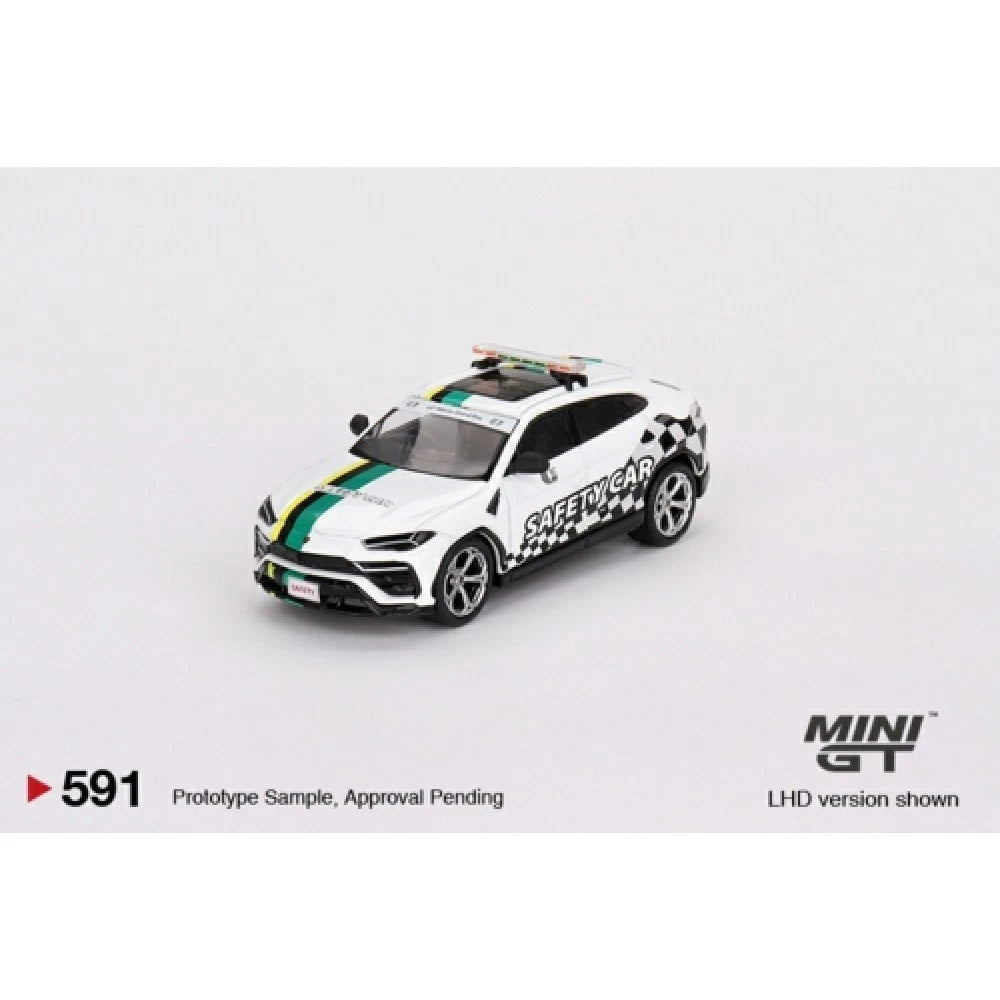 Mini GT 1/64 #591 Lamborghini Urus 2022 Macau GP Safety Car