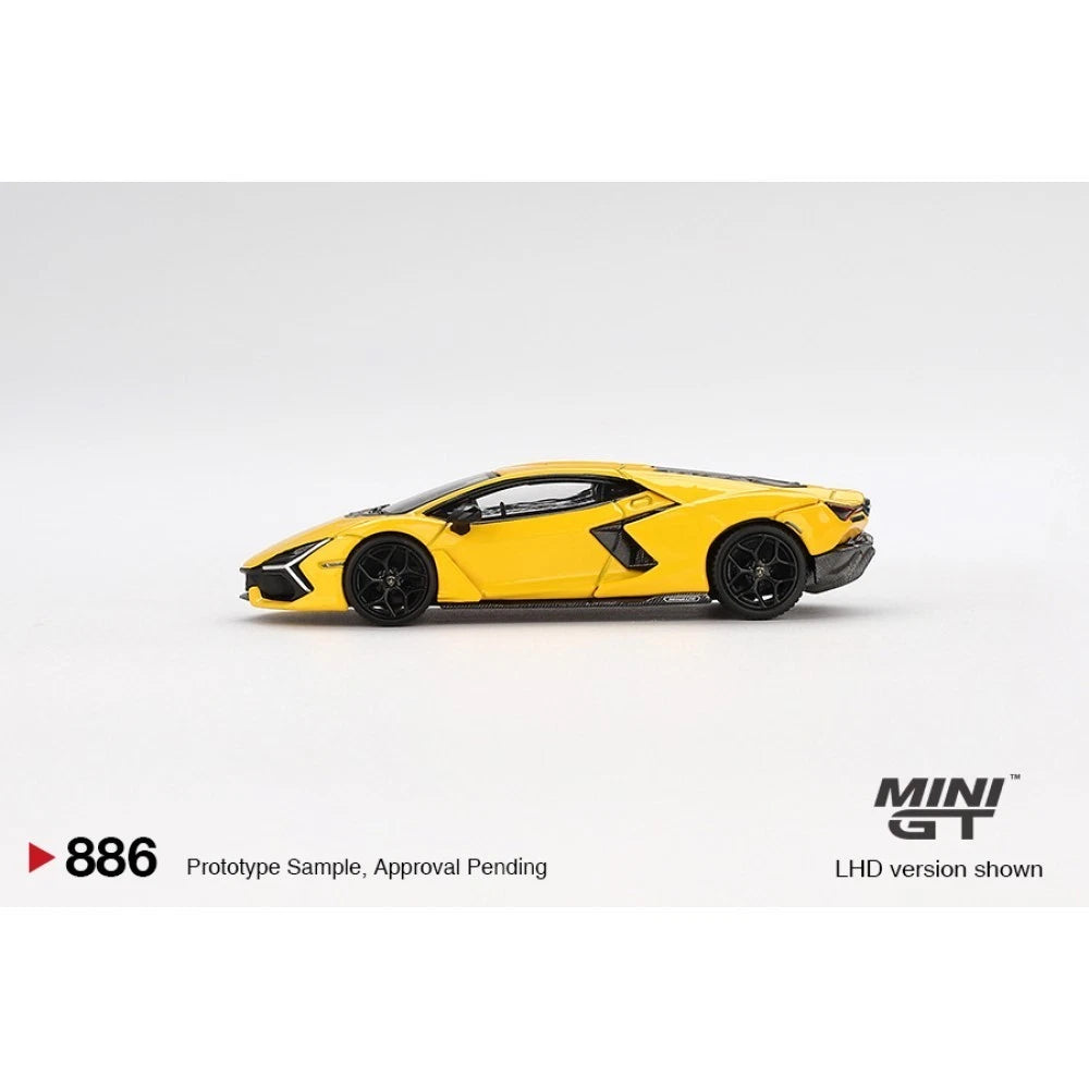 Mini GT 1/64 #886 Lamborghini Revuelto Yellow