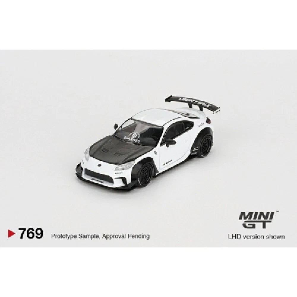 Mini GT 1/64 #769 Toyota GR86 LB Nation White
