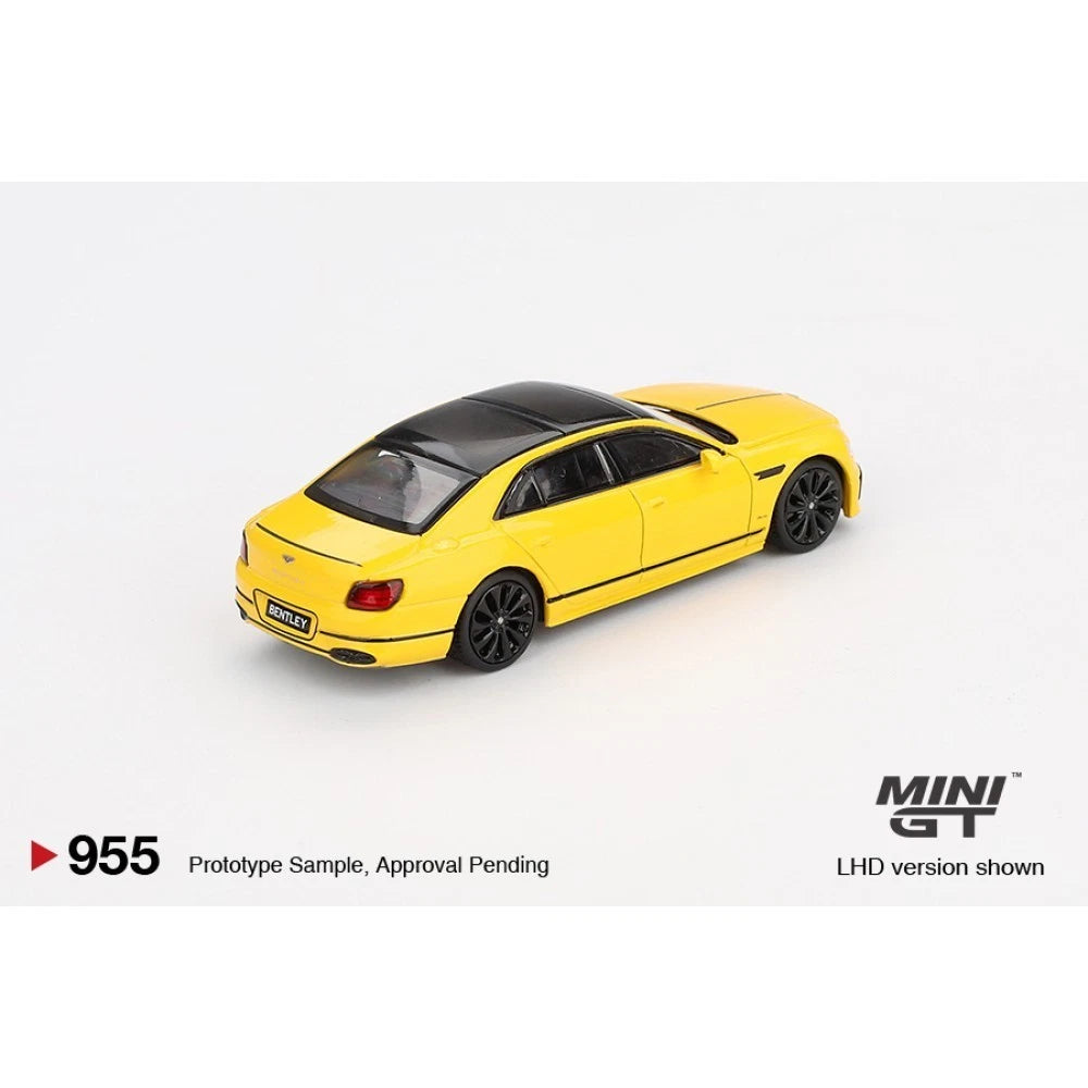 Mini GT 1/64 #955 Bentley Flying Spur Yellow