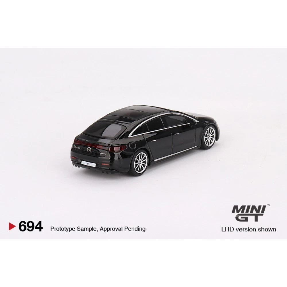 Mini GT 1/64 #694 Mercedes Benz EQS 580 4Matic Black