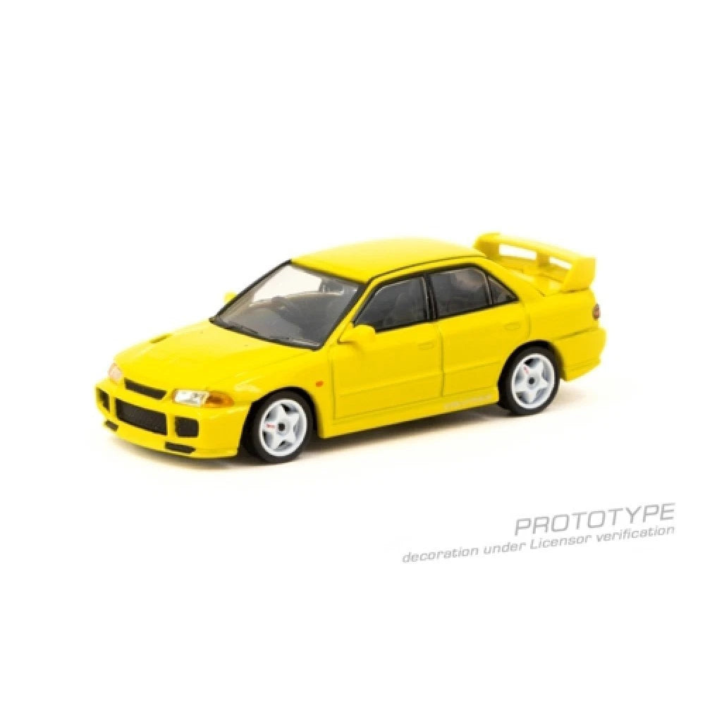 Tarmac Works 1/64 Mitsubishi Evo Evolution GSR III & Trading Cards