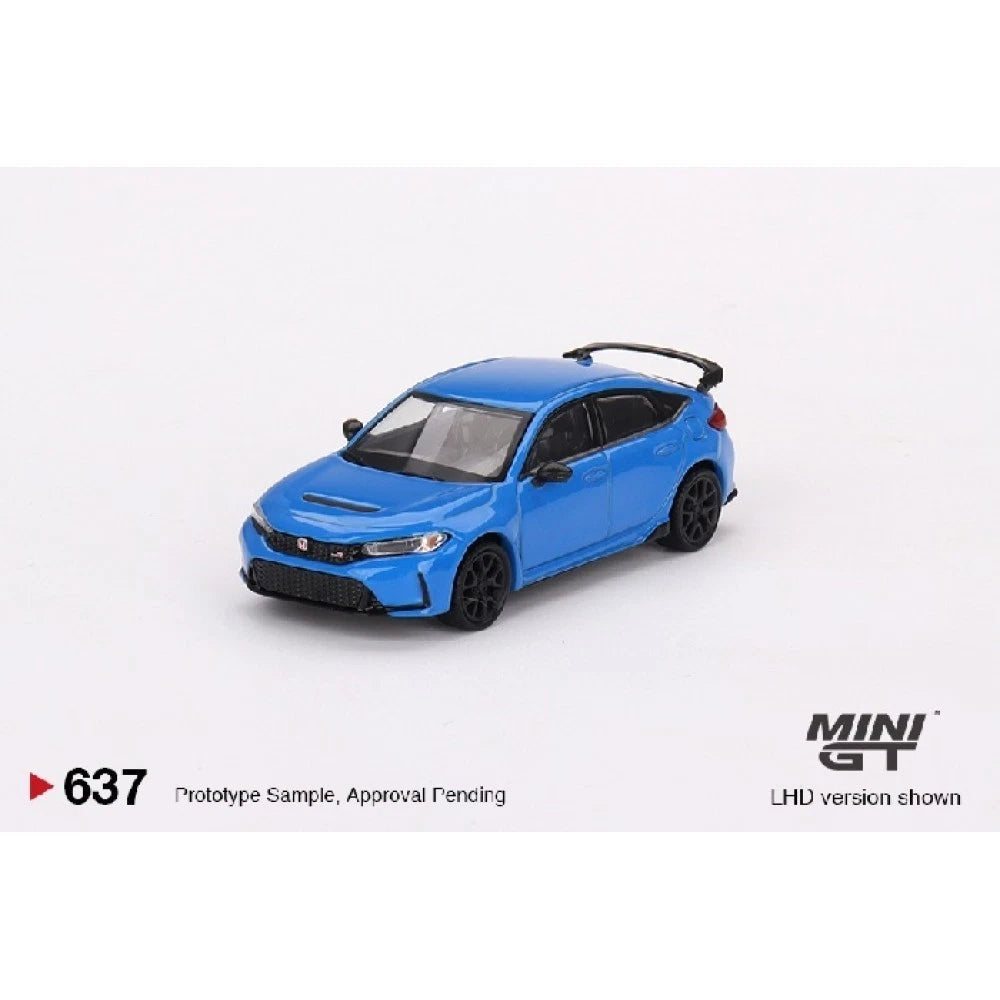 Mini GT 1/64 #637 Honda Civic Type R Blue