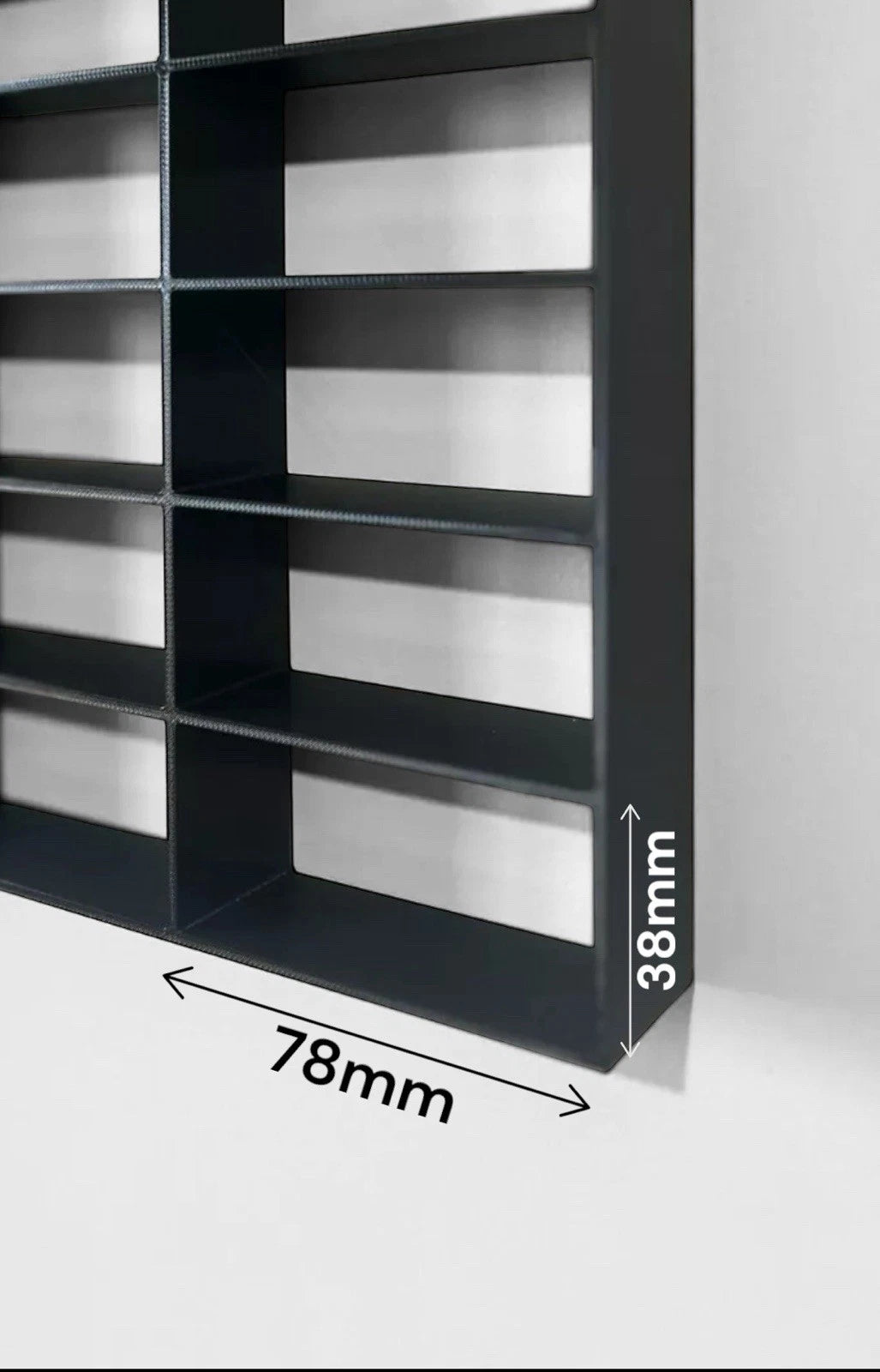 Modular 1:64 18 Diecast Car Wall Display Shelf Toy Storage